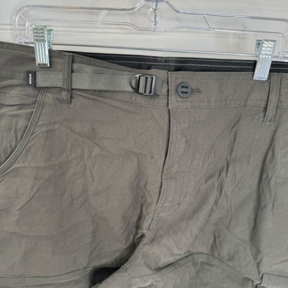 NEW prAna Standard Fit Brown 38W 8" Inseam Stretch Zion Short II Dark Iron - Picture 3 of 11